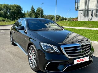 2017 Mercedes-Benz S-Класс AMG 63 AMG Long III (W222, C217) Рестайлинг, чёрный, 8650000 рублей, вид 3