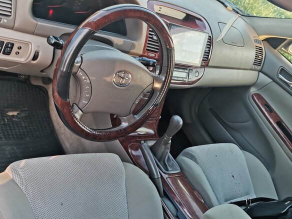 2004 Toyota Camry V (XV30) Рестайлинг, чёрный, 720000 рублей - вид 7