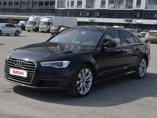 2015 Audi A6 IV (C7) Рестайлинг, чёрный, 1700000 рублей, вид 1