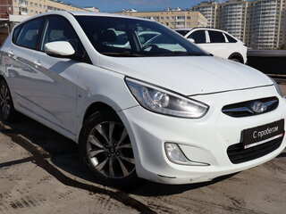 2014 Hyundai Solaris I, белый, 799000 рублей, вид 1