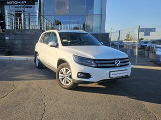 2014 Volkswagen Tiguan I Рестайлинг, белый, 1390000 рублей, вид 3