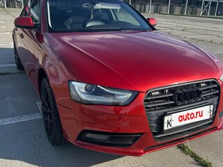 2015 Audi A4 IV (B8) Рестайлинг, красный, 1280000 рублей, вид 2