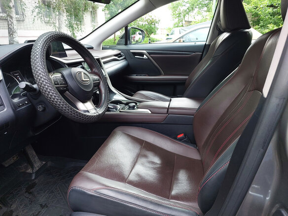 2017 Lexus RX 200t IV, серый, 3570000 рублей - вид 5