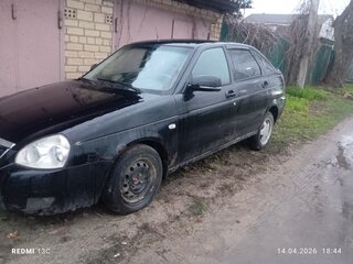 2008 Lada (ВАЗ) Priora I, чёрный, 110000 рублей, вид 2