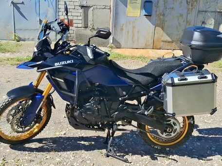 2023 Suzuki V-Strom 800DE, синий, 1050000 рублей, вид 2