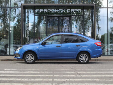2020 Lada (ВАЗ) Granta I Рестайлинг, синий, 730000 рублей, вид 2