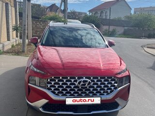 2021 Hyundai Santa Fe IV Рестайлинг, красный, 3650000 рублей, вид 3