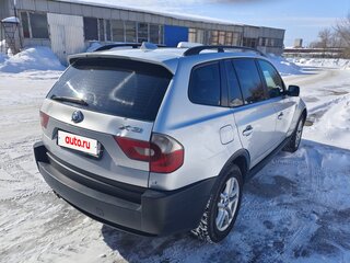 2004 BMW X3 25i I (E83), серебристый, 655000 рублей, вид 4