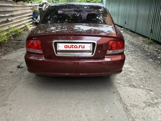 2006 Hyundai Sonata ТагАЗ IV (EF) Рестайлинг, красный, 370000 рублей, вид 4