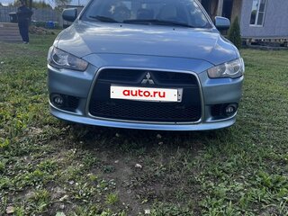 2011 Mitsubishi Lancer X Рестайлинг, серый, 660000 рублей, вид 1