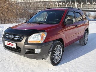 2008 Kia Sportage II, красный, 855555 рублей, вид 1