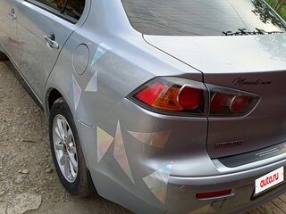 2012 Mitsubishi Lancer X Рестайлинг, серебристый, 760000 рублей, вид 5