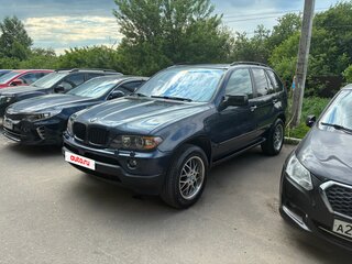 2003 BMW X5 3.0i I (E53) Рестайлинг, синий, 950000 рублей, вид 2