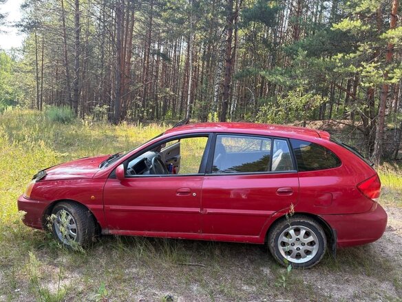 2003 Kia Rio I Рестайлинг, красный, 140000 рублей - вид 3