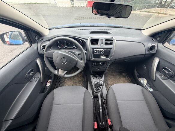 2015 Renault Logan II, синий, 399999 рублей - вид 5