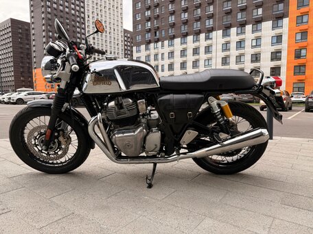 2025 Royal Enfield Continental GT, серебристый, 585000 рублей, вид 2