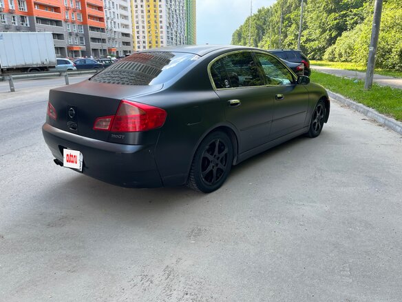 2001 Nissan Skyline XI (V35), чёрный, 420000 рублей - вид 8