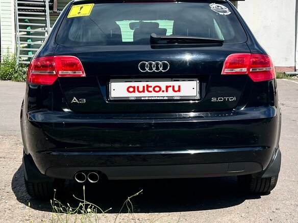 2008 Audi A3 II (8P) Рестайлинг 1, чёрный, 850000 рублей - вид 7