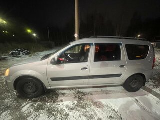 2013 Lada (ВАЗ) Largus I, серебристый, 485000 рублей, вид 3