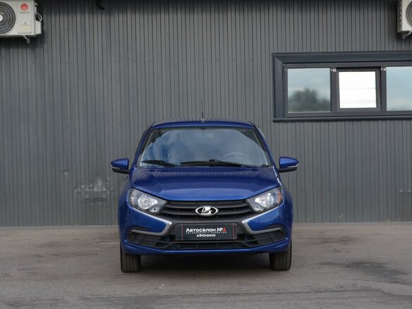 2022 Lada (ВАЗ) Granta I Рестайлинг, синий, 569999 рублей - вид 1