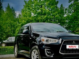 2014 Mitsubishi ASX I Рестайлинг, чёрный, 950000 рублей, вид 3