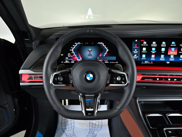 2022 BMW 7 серии 740d xDrive VII (G70), чёрный, 19000000 рублей - вид 19
