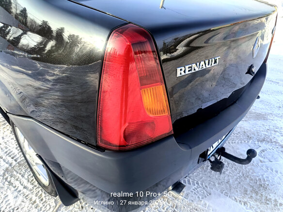 2009 Renault Logan I, чёрный, 280000 рублей - вид 15