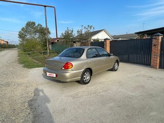 2007 Kia Spectra I Рестайлинг 2, золотистый, 355000 рублей, вид 5