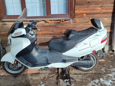 2013 Suzuki Burgman (SkyWave) 650, белый, 490000 рублей, вид 3