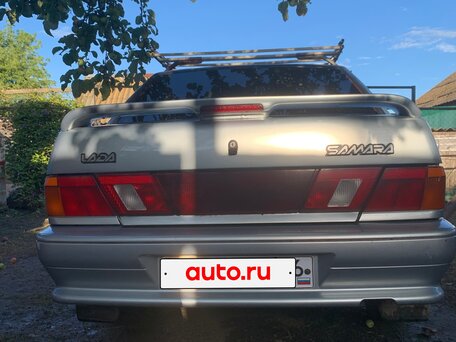 2007 Lada (ВАЗ) 2115, серебристый, вид 4