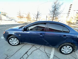 2008 Mitsubishi Lancer X, синий, 780000 рублей, вид 5