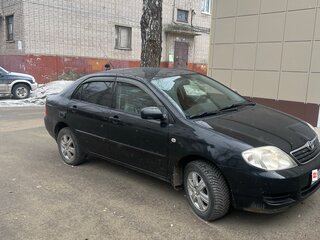 2005 Toyota Corolla IX (E120, E130) Рестайлинг, чёрный, 550000 рублей, вид 3