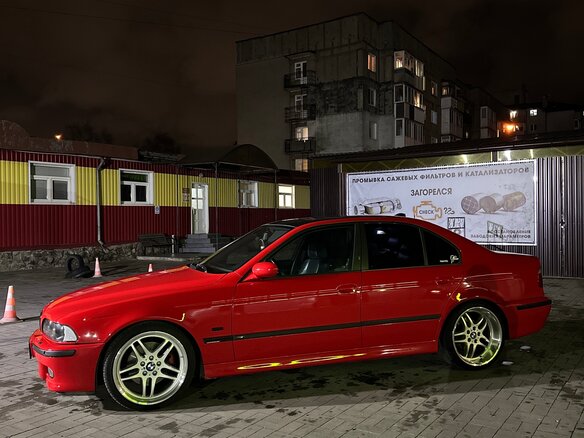 1998 BMW 5 серии 530d IV (E39), красный, 950000 рублей - вид 14