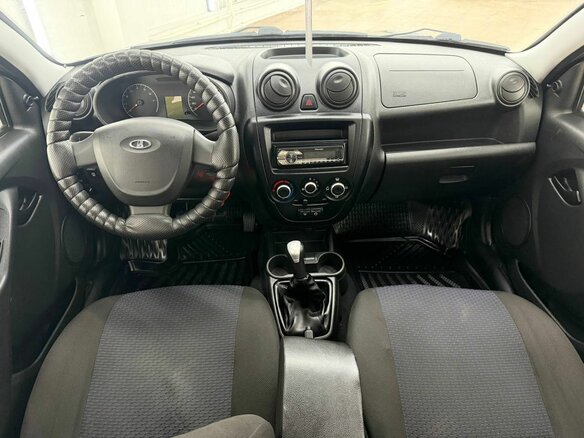 2012 Lada (ВАЗ) Granta I, синий, 279000 рублей - вид 10