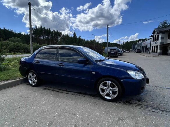 2004 Mitsubishi Lancer IX, синий - вид 3