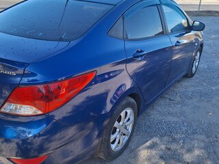 2011 Hyundai Solaris I, синий, 520000 рублей, вид 5