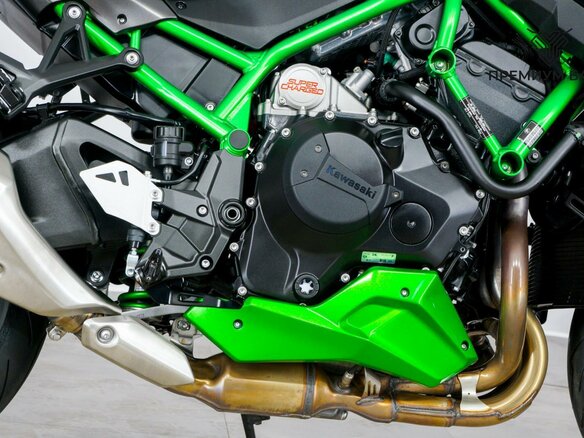 2023 Kawasaki Z H2, чёрный, 1620000 рублей - вид 9
