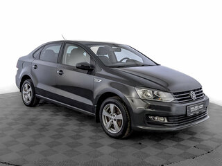 2018 Volkswagen Polo V Рестайлинг, серый, 1085000 рублей, вид 3