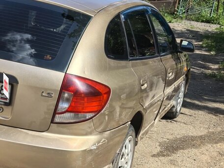 2003 Kia Rio I Рестайлинг, бежевый, 250000 рублей, вид 4
