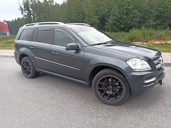 2010 Mercedes-Benz GL-Класс 350 I (X164) Рестайлинг, серый, 2100000 рублей - вид 6