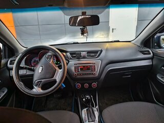 2015 Kia Rio III Рестайлинг, синий, 950000 рублей, вид 5