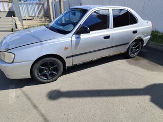 2007 Hyundai Accent ТагАЗ II, серебристый, 290000 рублей, вид 4