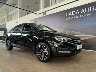 2024 Lada (ВАЗ) Aura, чёрный, 2445000 рублей, вид 2