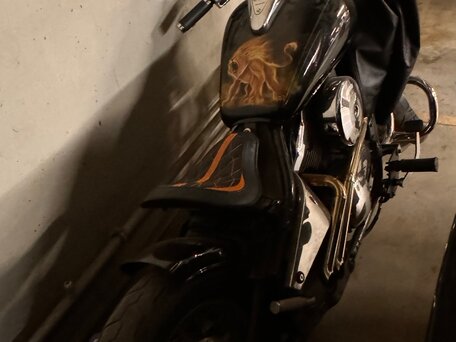 1998 Kawasaki VN800 Vulcan, чёрный, 5000000 рублей, вид 4