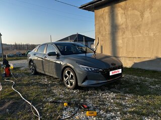 2021 Hyundai Elantra VII (CN7), серый, 1799000 рублей, вид 5