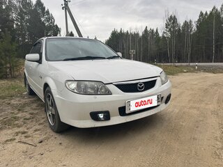 2001 Mazda Familia VIII (BJ), белый, 310000 рублей, вид 2