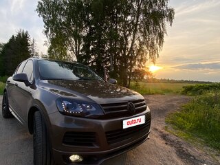 2014 Volkswagen Touareg II, коричневый, 2750000 рублей, вид 5