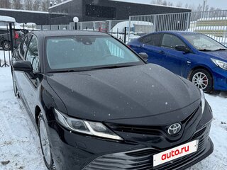 2018 Toyota Camry VIII (XV70), чёрный, 2450000 рублей, вид 1