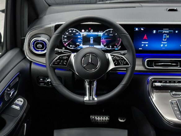 2026 Mercedes-Benz V-Класс 300 d экстра длинный III (W447) Рестайлинг 2, чёрный - вид 16