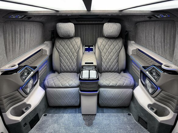 2026 Mercedes-Benz V-Класс Extra Long 300 d экстра длинный III (W447) Рестайлинг 2, чёрный, 42900000 рублей - вид 23